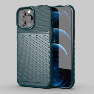 THUNDER Ochranný kryt Apple iPhone 13 Pro Max zelený