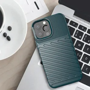 THUNDER Ochranný kryt Apple iPhone 13 Pro Max zelený