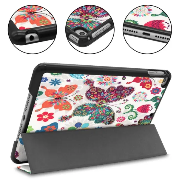 ART Zaklápací obal Apple iPad Mini 4 / Mini 5 (2019) BUTTERFLY