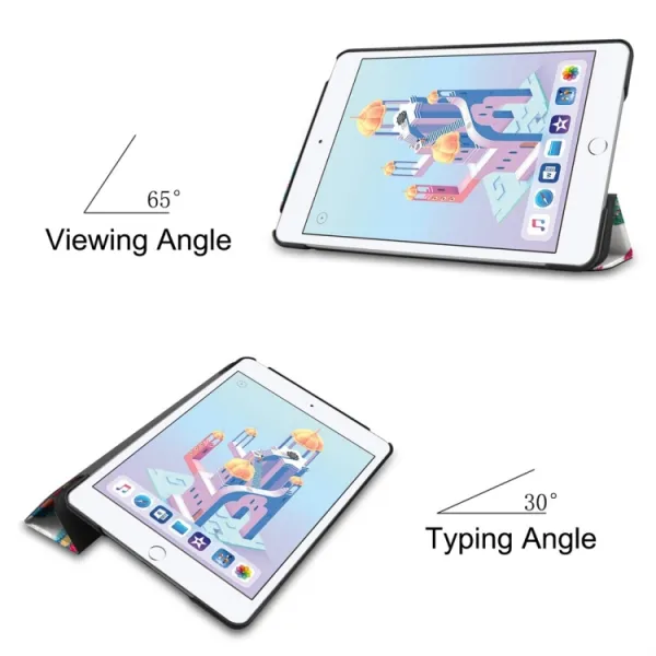 ART Zaklápací obal Apple iPad Mini 4 / Mini 5 (2019) BUTTERFLY