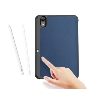 DUX DOMO Zaklápacie puzdro Apple iPad mini 2021 / iPad mini 2024 modrý