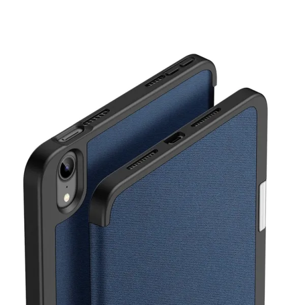DUX DOMO Zaklápacie puzdro Apple iPad mini 2021 / iPad mini 2024 modrý