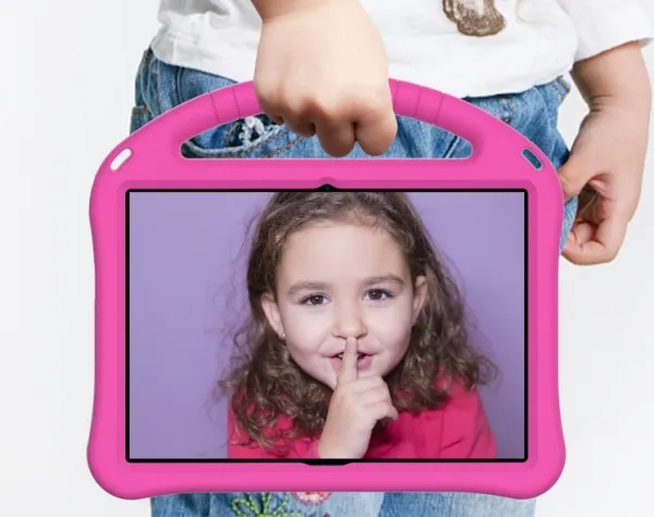 KIDDO Detský obal Huawei MediaPad T3 10" ružový