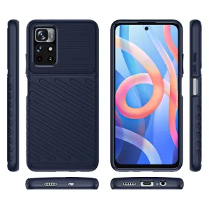 THUNDER Ochranný kryt Xiaomi Poco M4 Pro 5G / Redmi Note 11S 5G modrý