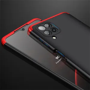 360° Ochranný kryt Samsung Galaxy M32 čierny-červený