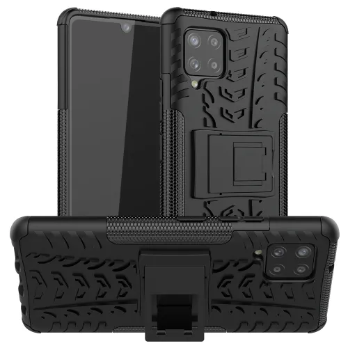 STAND Extra odolný obal Samsung Galaxy A42 5G čierny