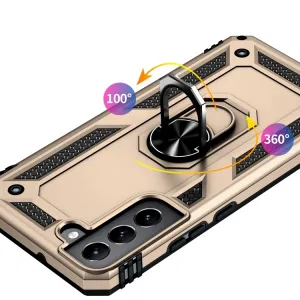 RING Ochranný obal pre Samsung Galaxy S22 Plus 5G zlatý