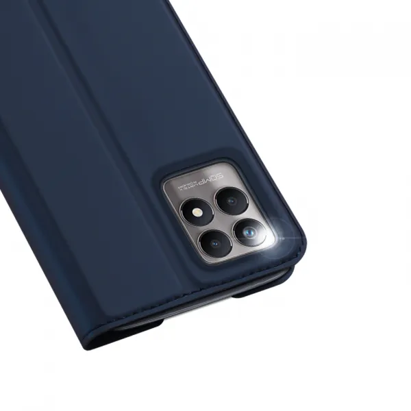 DUX Peňaženkový kryt Realme 8i modrý