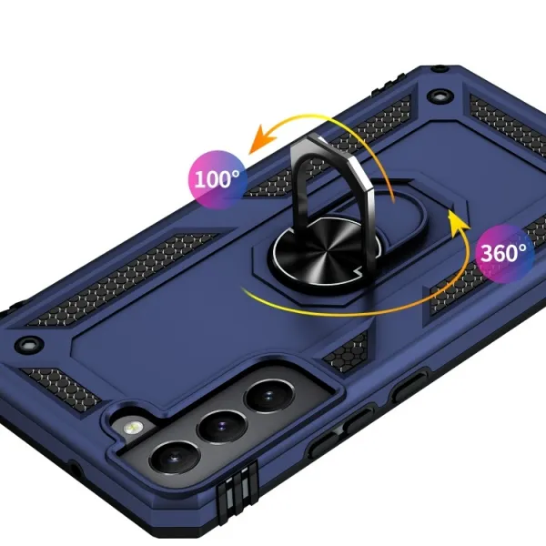 RING Ochranný obal pre Samsung Galaxy S22 Plus 5G modrý