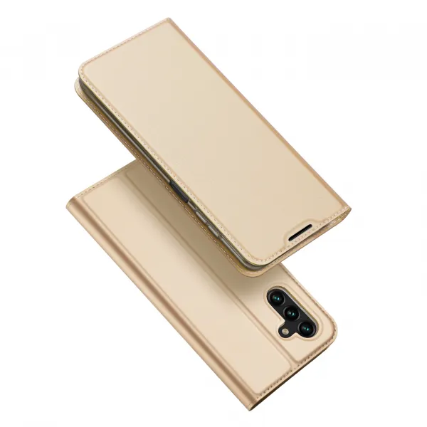 DUX Peňaženkový kryt Samsung Galaxy A13 5G zlatý