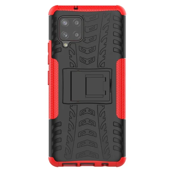 STAND Extra odolný obal Samsung Galaxy A42 5G červený