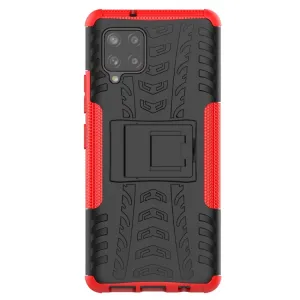 STAND Extra odolný obal Samsung Galaxy A42 5G červený