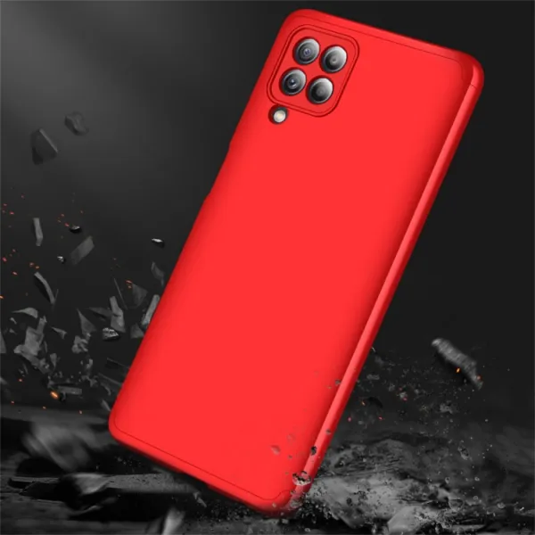 360° Ochranný kryt Samsung Galaxy M32 červený