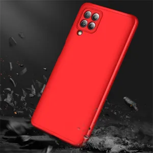 360° Ochranný kryt Samsung Galaxy M32 červený