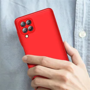 360° Ochranný kryt Samsung Galaxy M32 červený