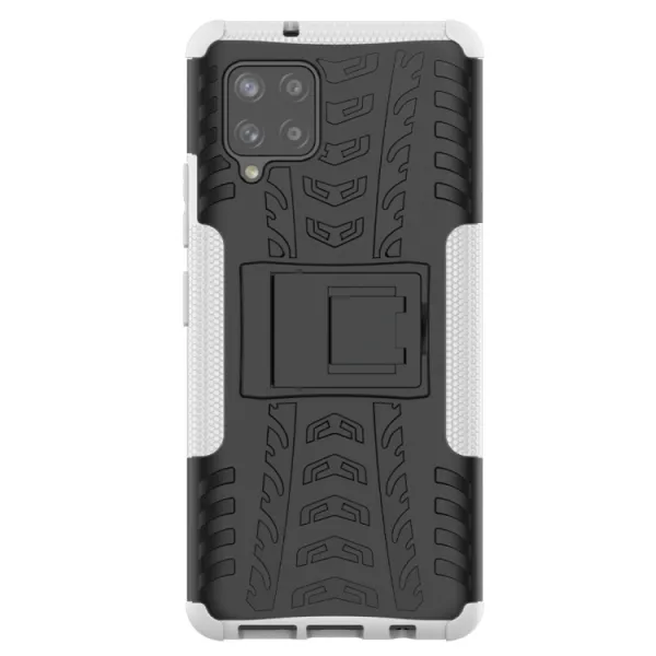 STAND Extra odolný obal Samsung Galaxy A42 5G biely
