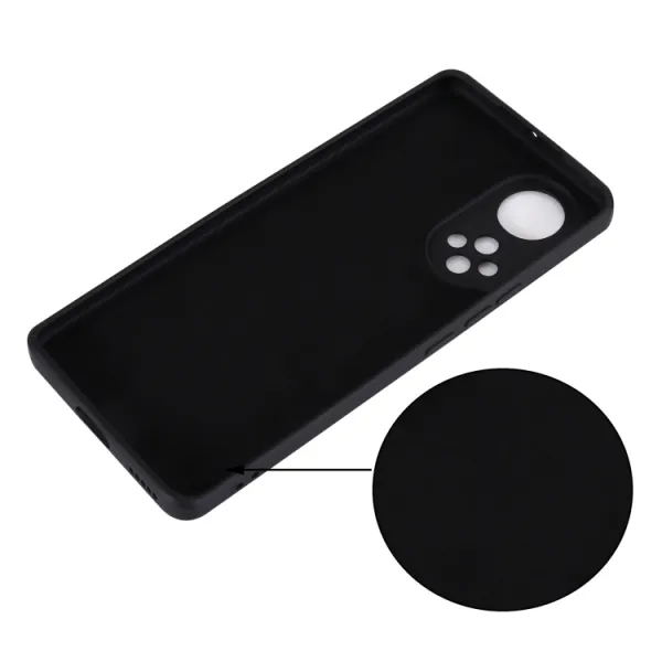 RUBBER Gumený kryt Huawei Nova 9 čierny