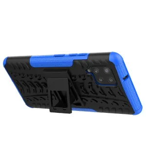 STAND Extra odolný obal Samsung Galaxy A42 5G modrý