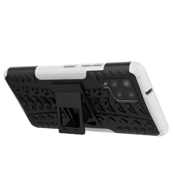STAND Extra odolný obal Samsung Galaxy A42 5G biely