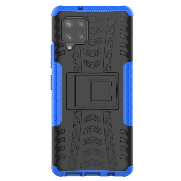 STAND Extra odolný obal Samsung Galaxy A42 5G modrý