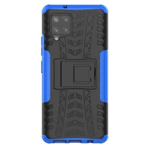 STAND Extra odolný obal Samsung Galaxy A42 5G modrý