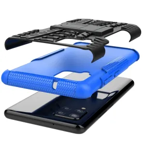 STAND Extra odolný obal Samsung Galaxy A42 5G modrý