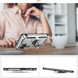 RING Ochranný obal pre Samsung Galaxy A03s strieborný