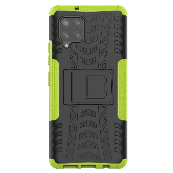 STAND Extra odolný obal Samsung Galaxy A42 5G zelený