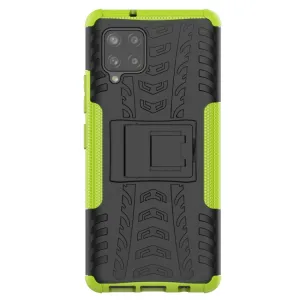 STAND Extra odolný obal Samsung Galaxy A42 5G zelený