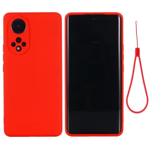 RUBBER Gumený kryt Honor 50 červený