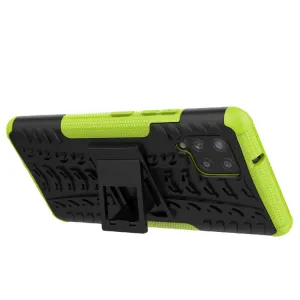 STAND Extra odolný obal Samsung Galaxy A42 5G zelený