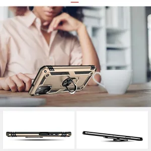 RING Ochranný obal pre Samsung Galaxy A03s zlatý