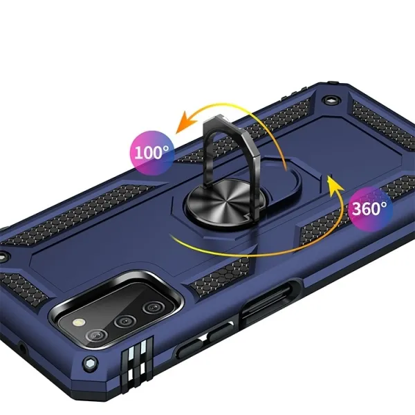 RING Ochranný obal pre Samsung Galaxy A03s modrý