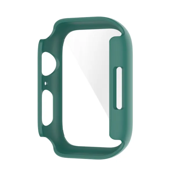 Plastový obal s ochranným sklom pre Apple Watch 9 / 8 / 7 (41mm) modrý