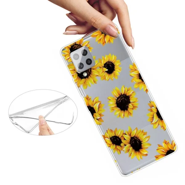 ART Silikónový kryt Samsung Galaxy A42 5G SUNFLOWER