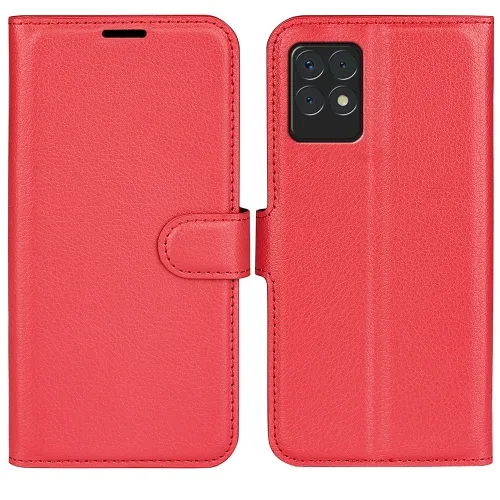 LITCHI Ochranný kryt pre Realme 8i červený