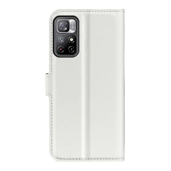 LITCHI Ochranný kryt pre Xiaomi Poco M4 Pro 5G / Redmi Note 11S 5G biely