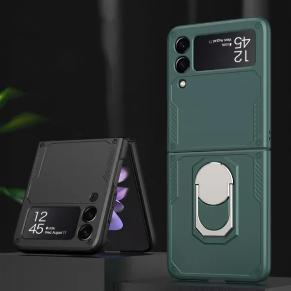 GKK RING Ochranný obal Samsung Galaxy Z Flip 3 5G čierny