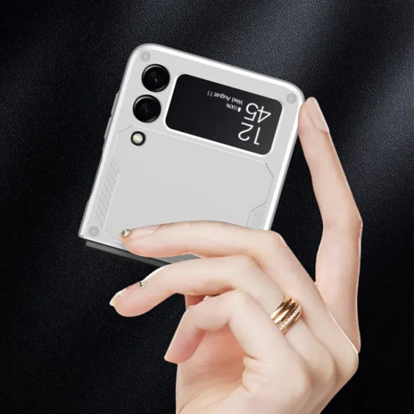 GKK RING Ochranný obal Samsung Galaxy Z Flip 3 5G čierny