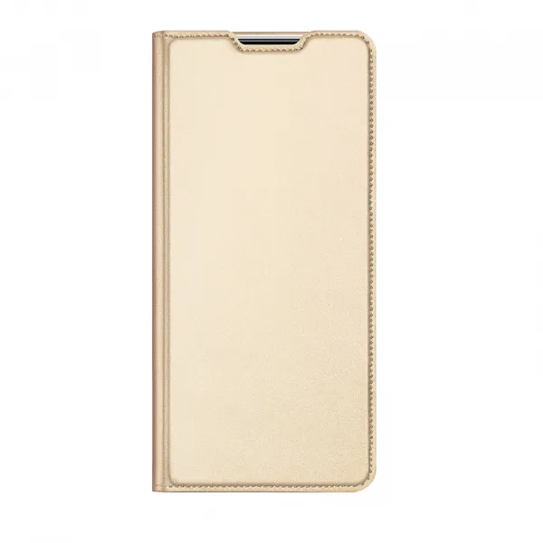 DUX Peňaženkový kryt Samsung Galaxy M32 zlatý