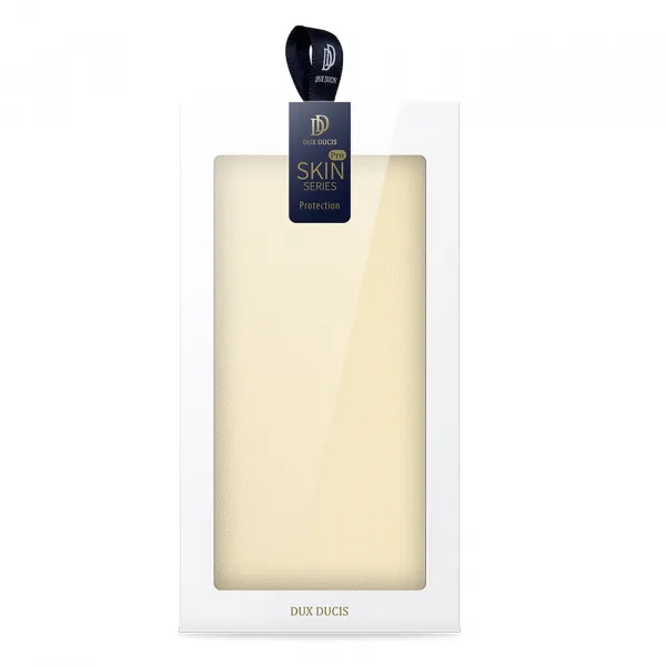 DUX Peňaženkový kryt Samsung Galaxy M32 zlatý