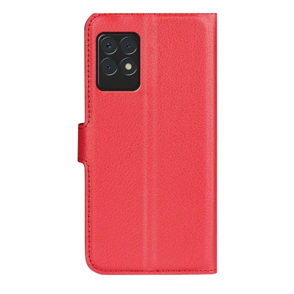 LITCHI Ochranný kryt pre Realme 8i červený