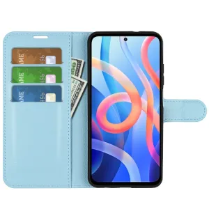 LITCHI Ochranný kryt pre Xiaomi Poco M4 Pro 5G / Redmi Note 11S 5G modrý