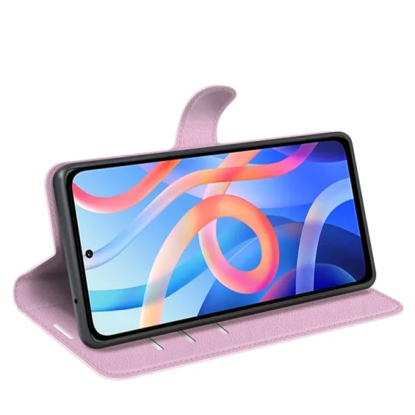 LITCHI Ochranný kryt pre Xiaomi Poco M4 Pro 5G / Redmi Note 11S 5G ružový
