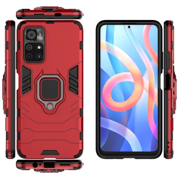 STRONG Ochranný kryt Xiaomi Poco M4 Pro 5G / Redmi Note 11S 5G červený