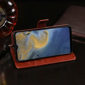 IDEWEI Peňaženkový kryt ZTE Blade A51 2020 biely