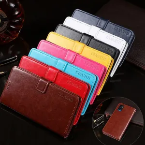 IDEWEI Peňaženkový kryt ZTE Blade A71 2020 biely