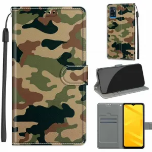 ART Peňaženkový kryt pre ZTE Blade A71 2020 CAMUFLAGE