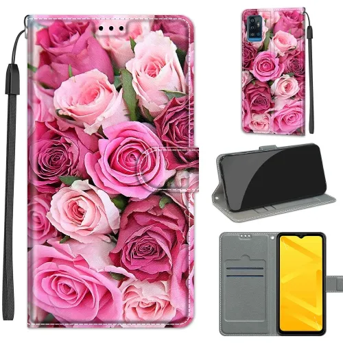 ART Peňaženkový kryt pre ZTE Blade A71 2020 ROSE