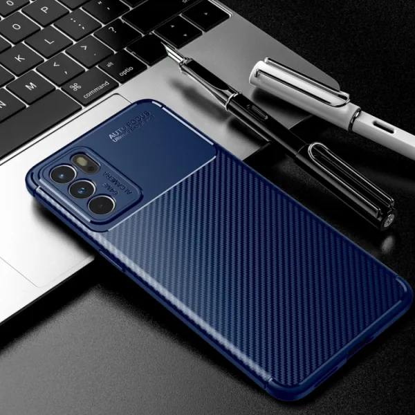 BEETLE TPU Obal Oppo Reno6 5G modrý